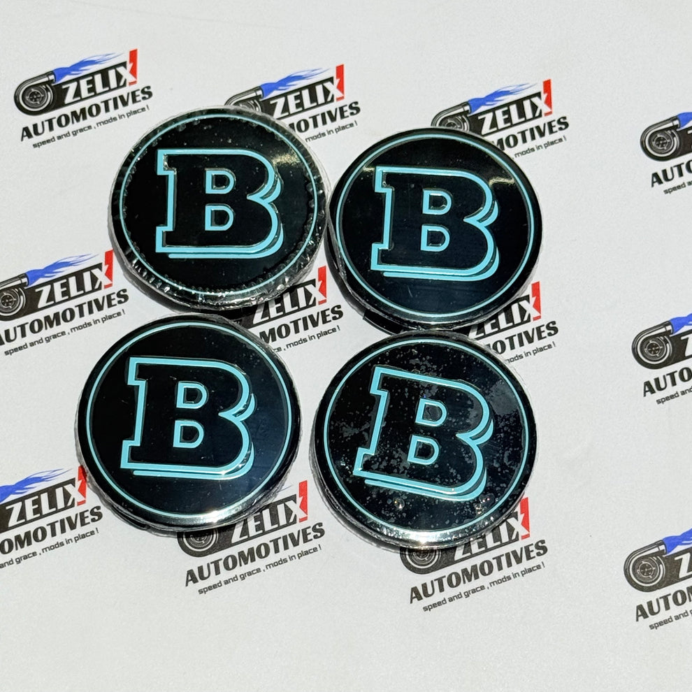 Mercedes Benz Brabus Wheel Caps | Outer Diameter 76.6-mm