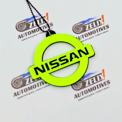 Neon Fluorescent Car Mirror Hanging For Ford,Nissan,Mitsubishi & Chevrolet