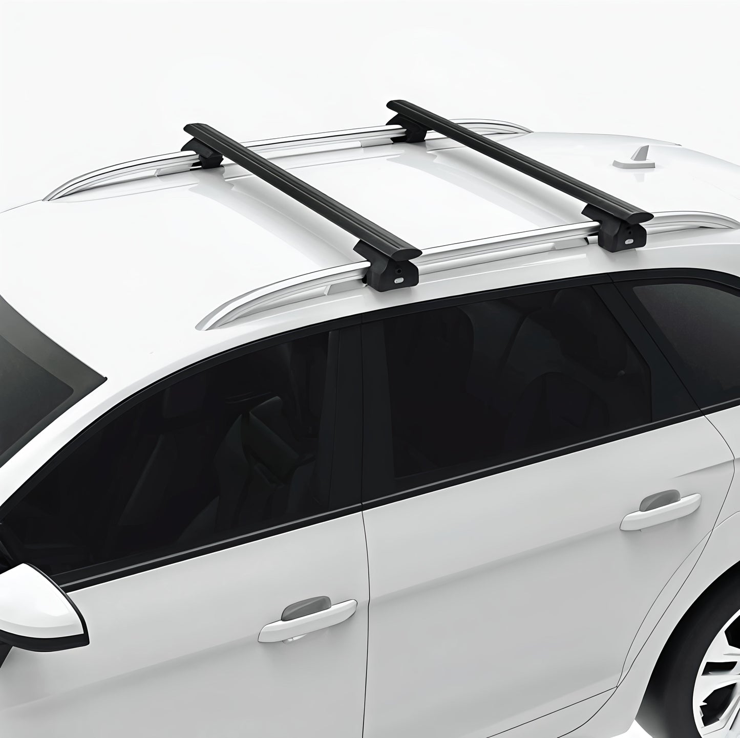 Roof Rack Cross Bars | Universal Adjustable Roof Rail Set