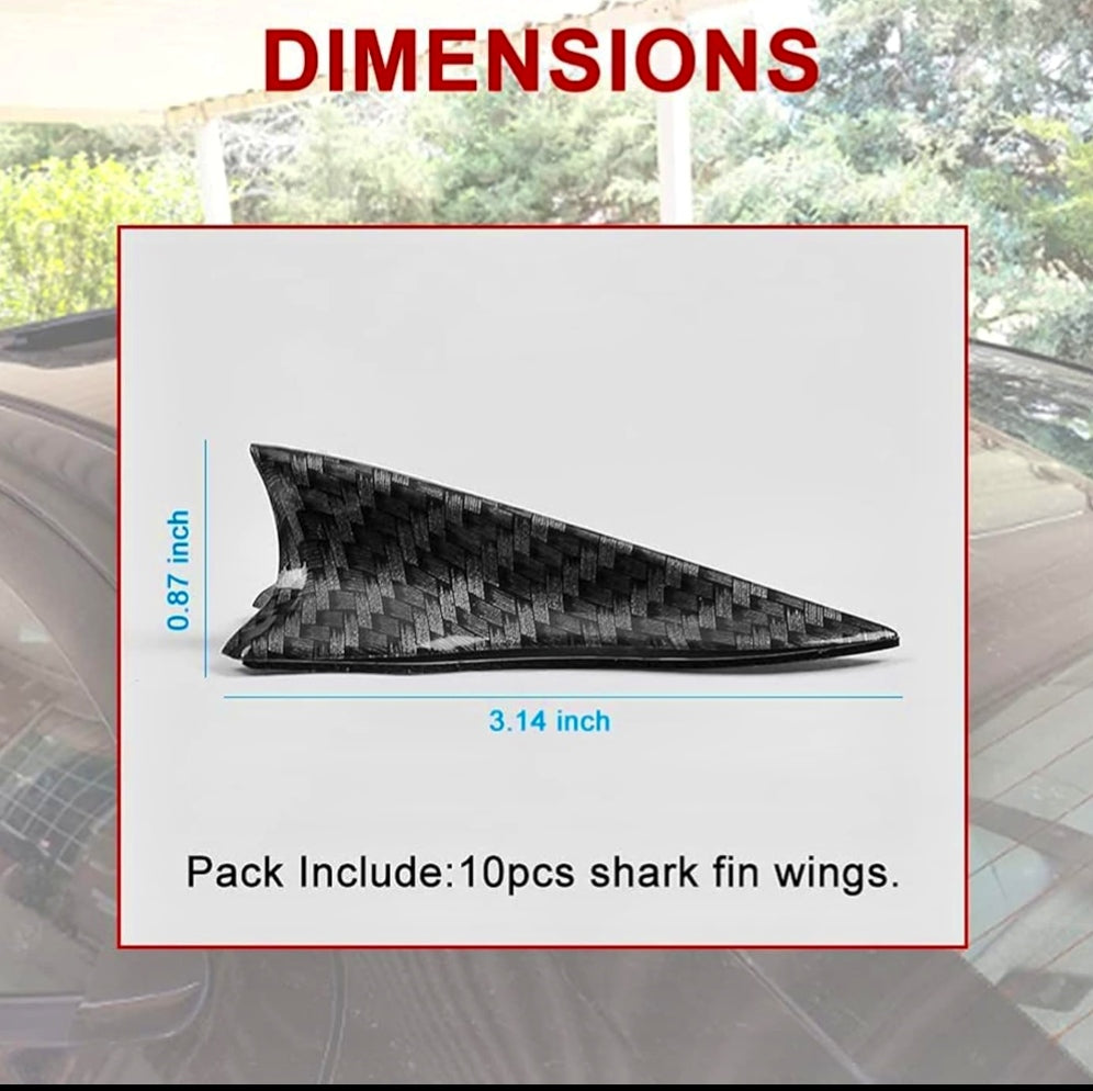 Universal Roof Fins | Aftermarket