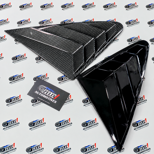 VW Virtus & Skoda Slavia Window Louvers | Aggressive Side Profile