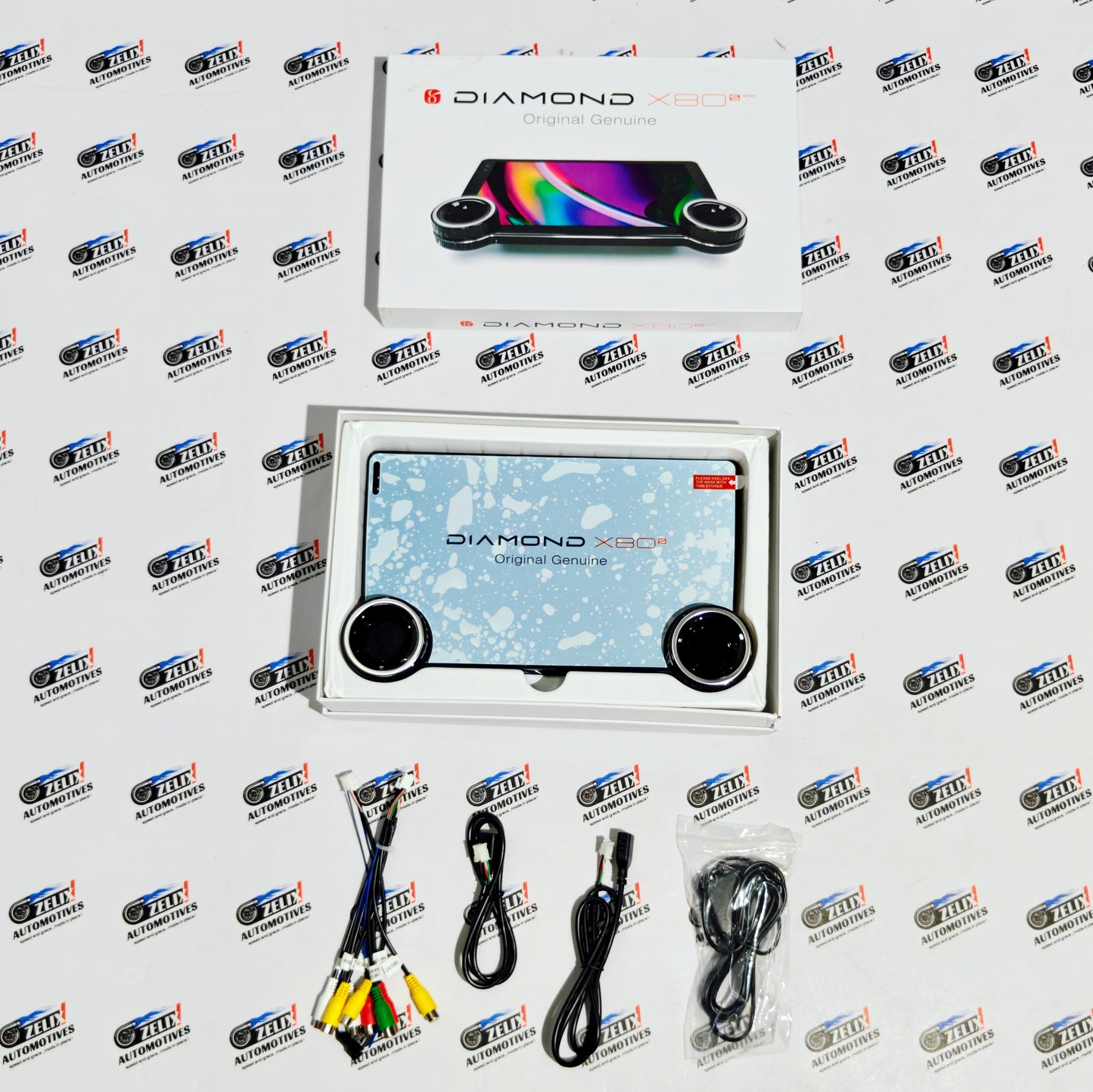 Diamond X80 | 10.1 Inch Inch Android QLED Car Stereo System With Dual Knobs