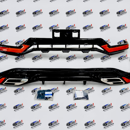 Toyota Fortuner Legender Front and Rear Skirting Kit | Premium ABS Body Upgrade