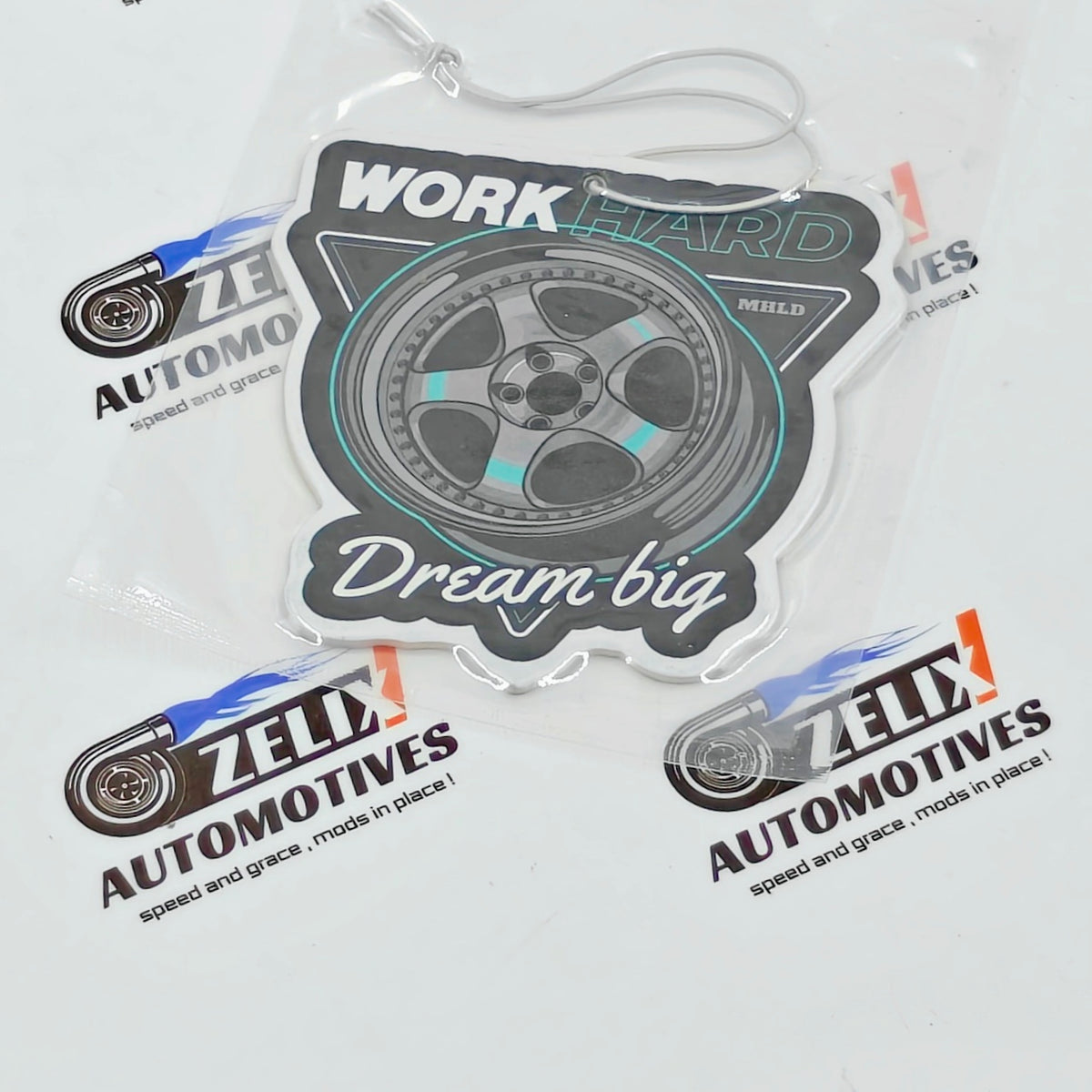 Car Mirror Hanging Perfumes Alloy Wheel Design Collection