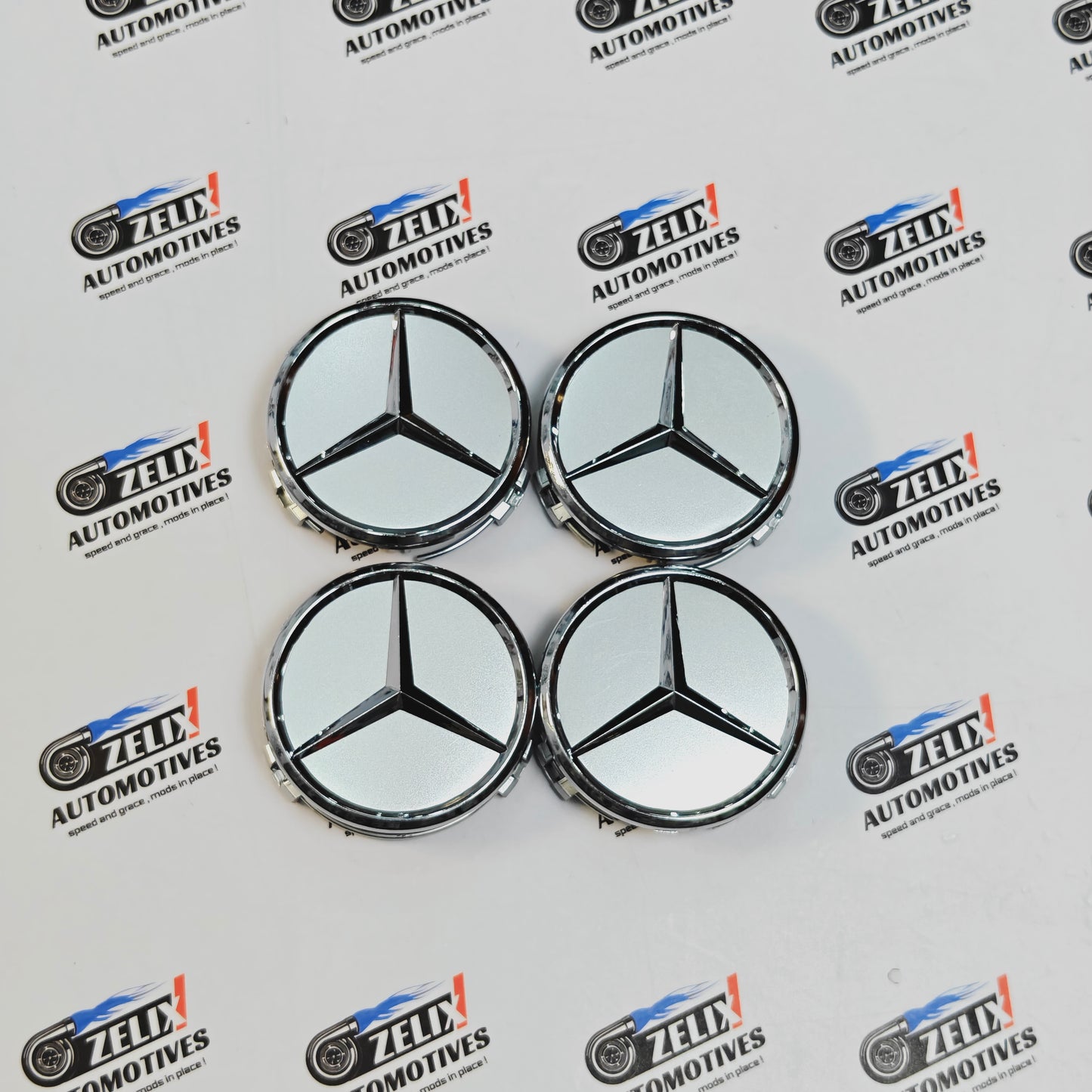 Mercedes-Benz Wheel Caps Outer Diameter 78 mm
