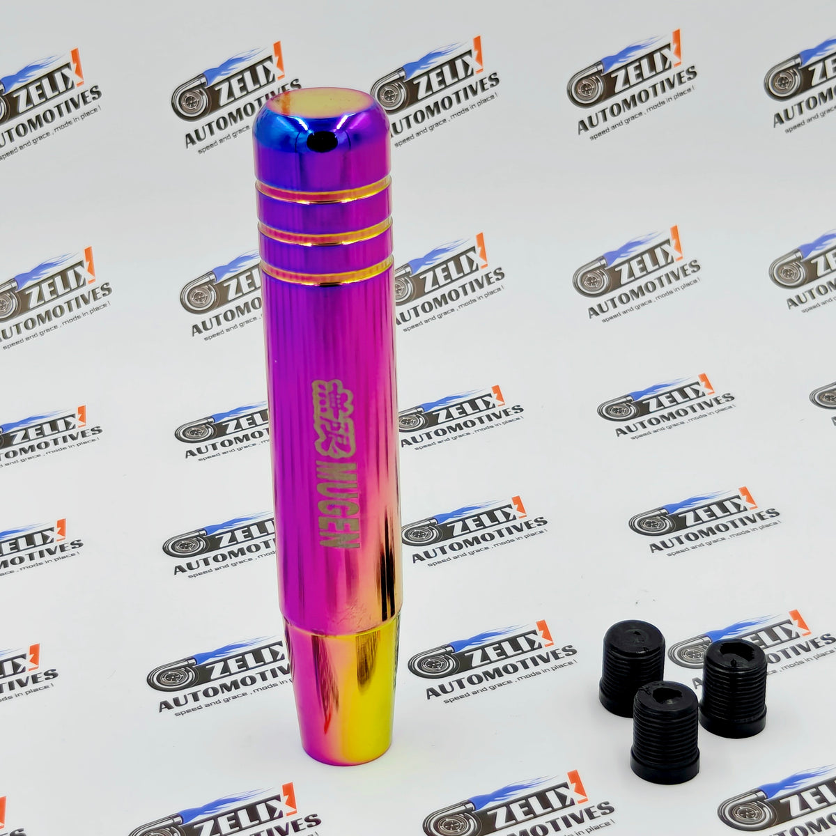 Mugen Aluminum Gear Shift Knob | Universal (18CM) Racing Style