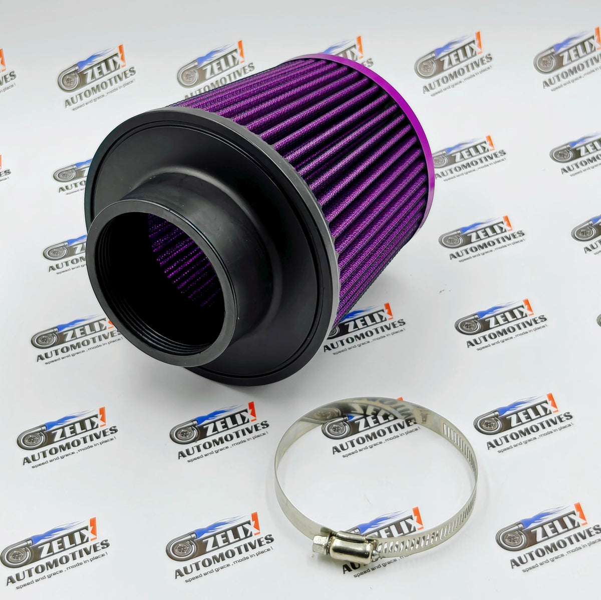 GReddy Dual Induction Air Filter | Universal Fit Inlet (76-92 mm)
