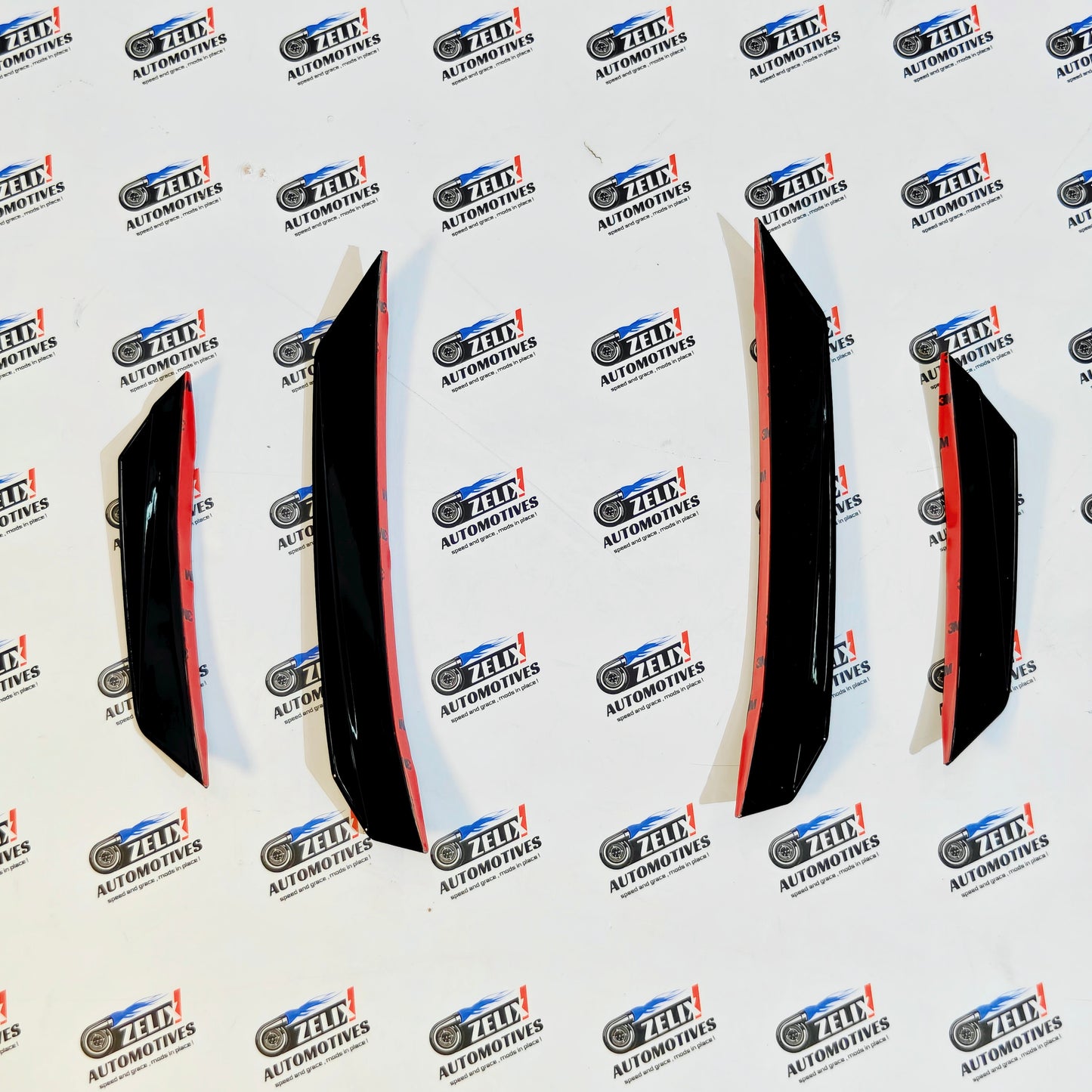 Front Bumper Canards Set of-4 For BMW 3-Series G20 & G26 | VTEN