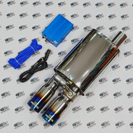Remus Valvetronic Exhaust | Dual Tip (Burnt)