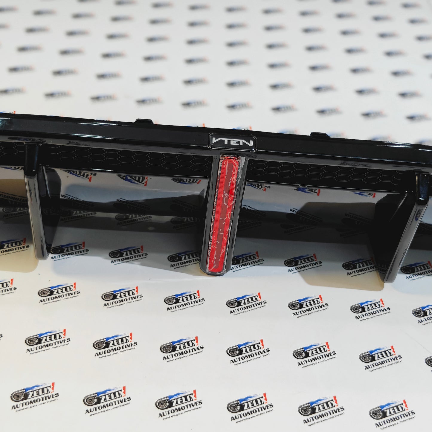 Rear Bumper Diffuser For BMW 5-Series G30 & G38 With Canards | V-TEN