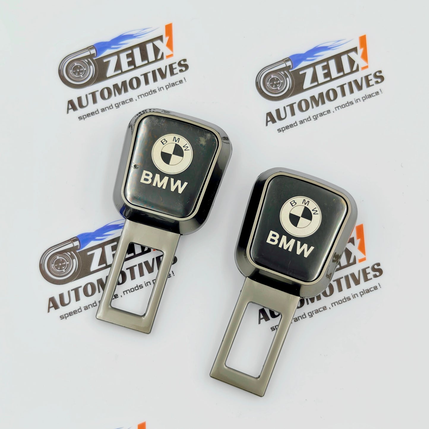 Seat Belt Buckle Clips (Pair) | Fits BMW,Mercedes & Audi