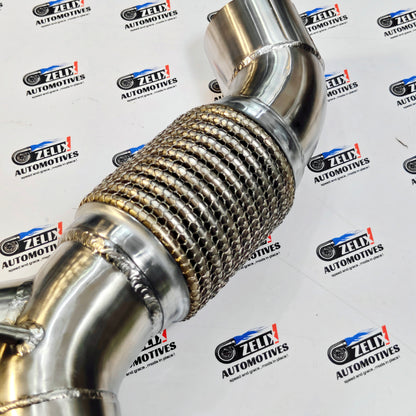 Performance Down Pipe For BMW G30 530d Pre-Lci | RACE NOTE