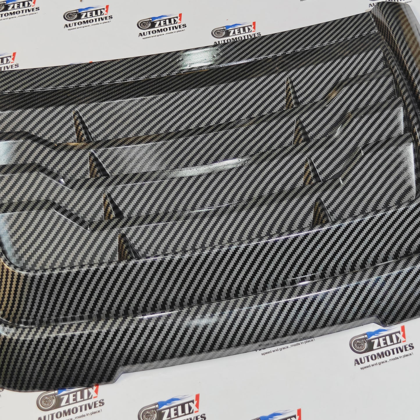 Universal Hood Scoop Premium Carbon Finish | Bonnet Styling Upgrade