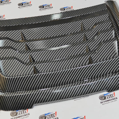 Universal Hood Scoop Premium Carbon Finish | Bonnet Styling Upgrade