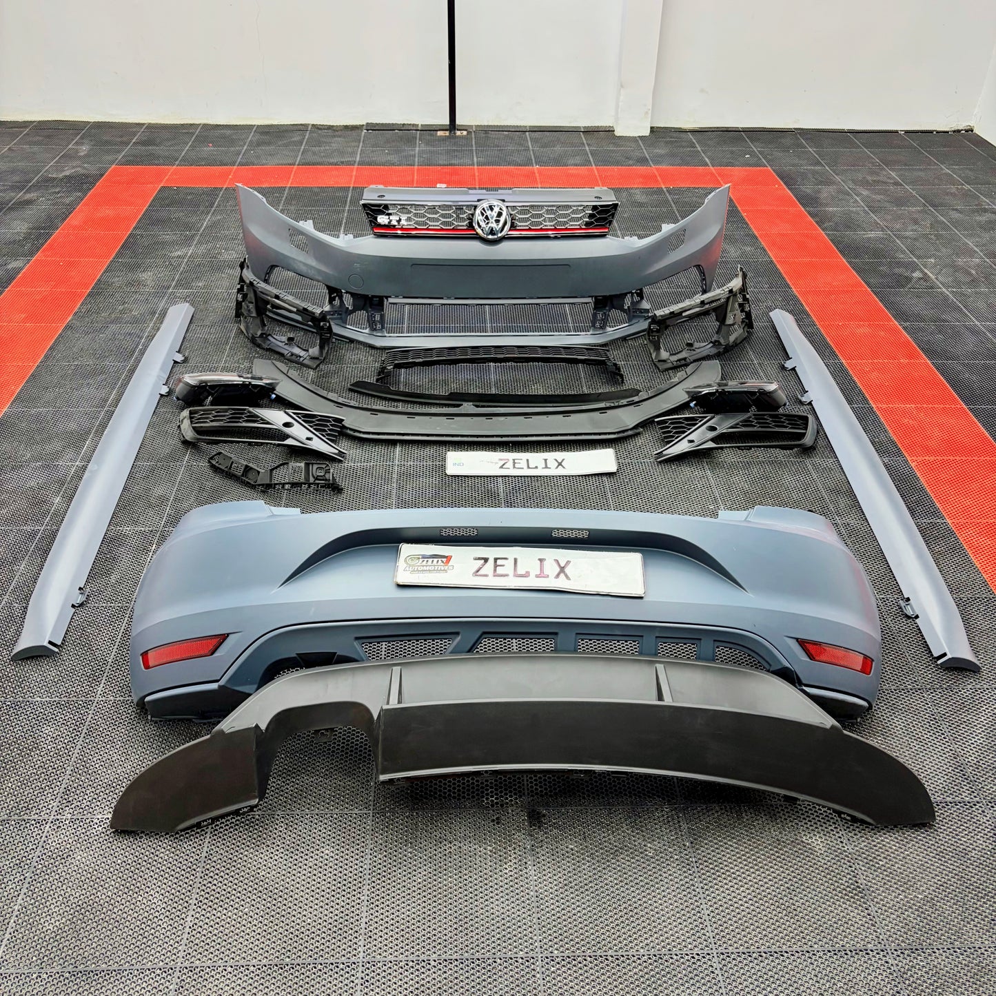 VW Polo GTI-Inspired Full Body Kit (Imported) | Compatible 2010+ (Unpainted)