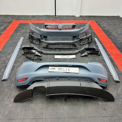 VW Polo GTI-Inspired Full Body Kit (Imported) | Compatible 2010+ (Unpainted)