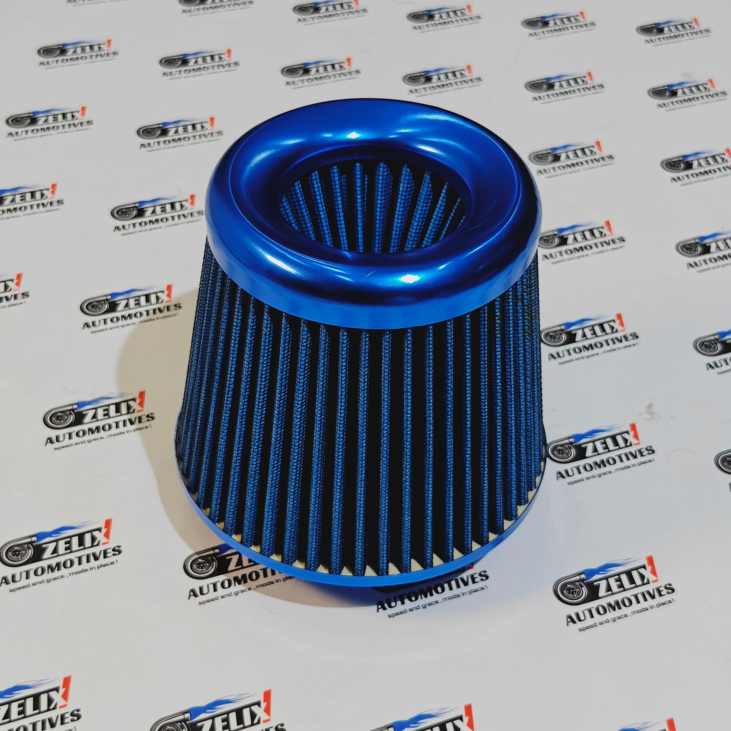 Universal High-Flow Air Intake Cone Filter | Dual Layer 3-Inch Inlet
