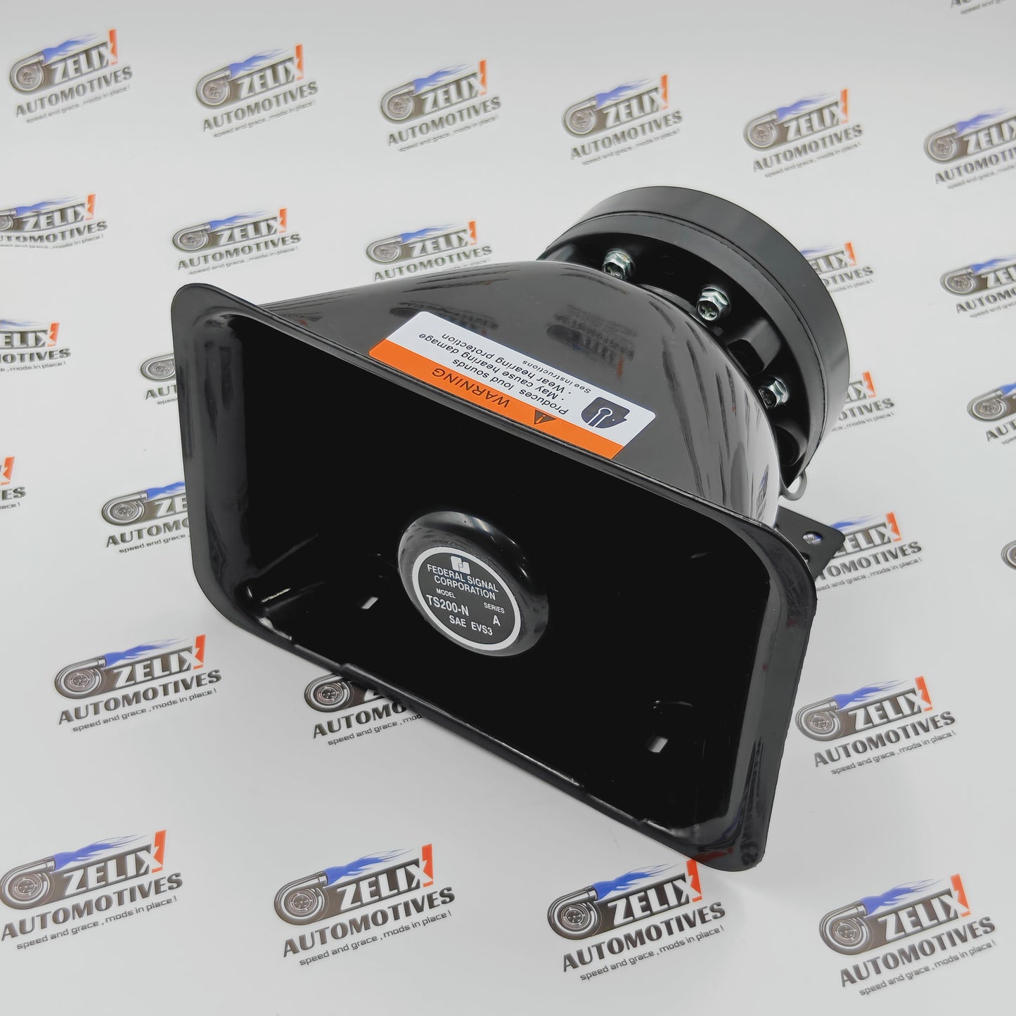 Remote Controlled Federal Siren with Wireless Remote | High-power (200W)
