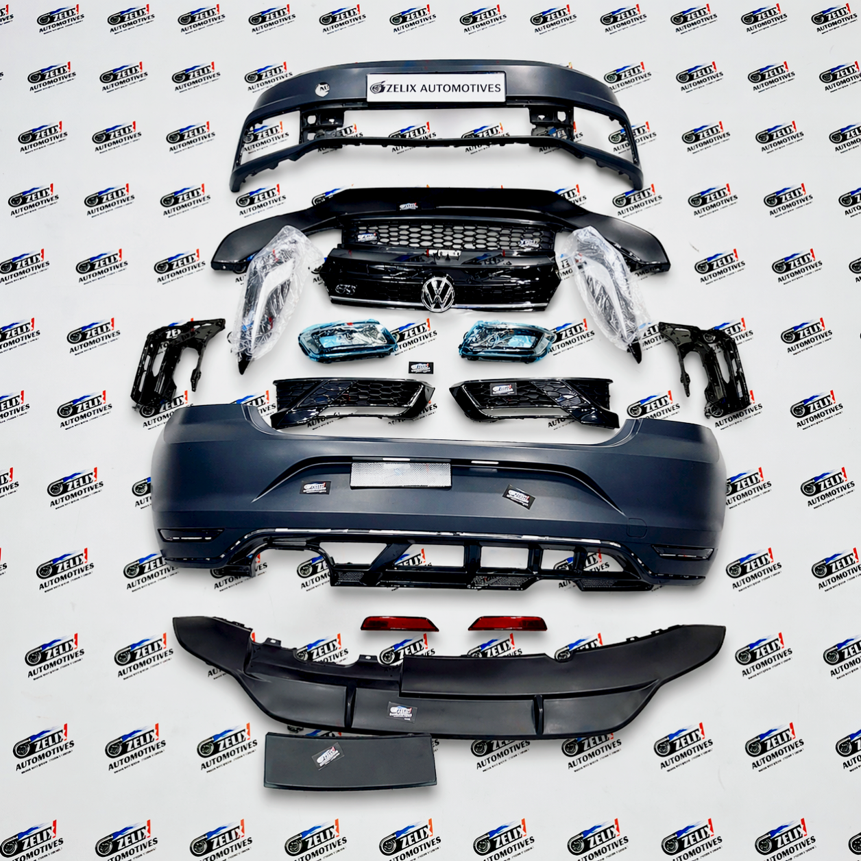 VW Polo GTI-Style Full Body Kit Without Paint | Compatible with 2010+ Models