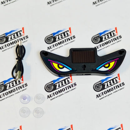 Evil Eye LED Car Window Light | Solar & USB Rechargeable