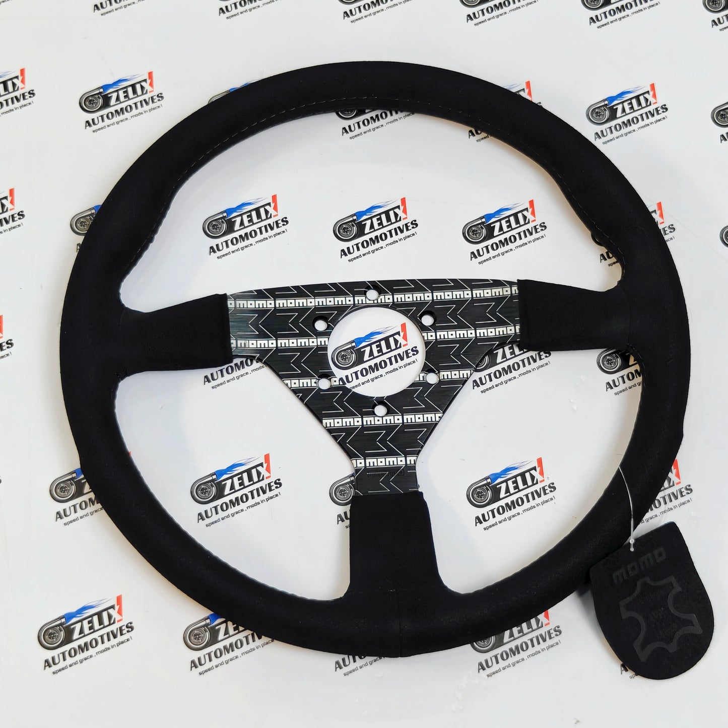 MOMO Prime Series Steering Wheel | Deep Dish & Flat Design