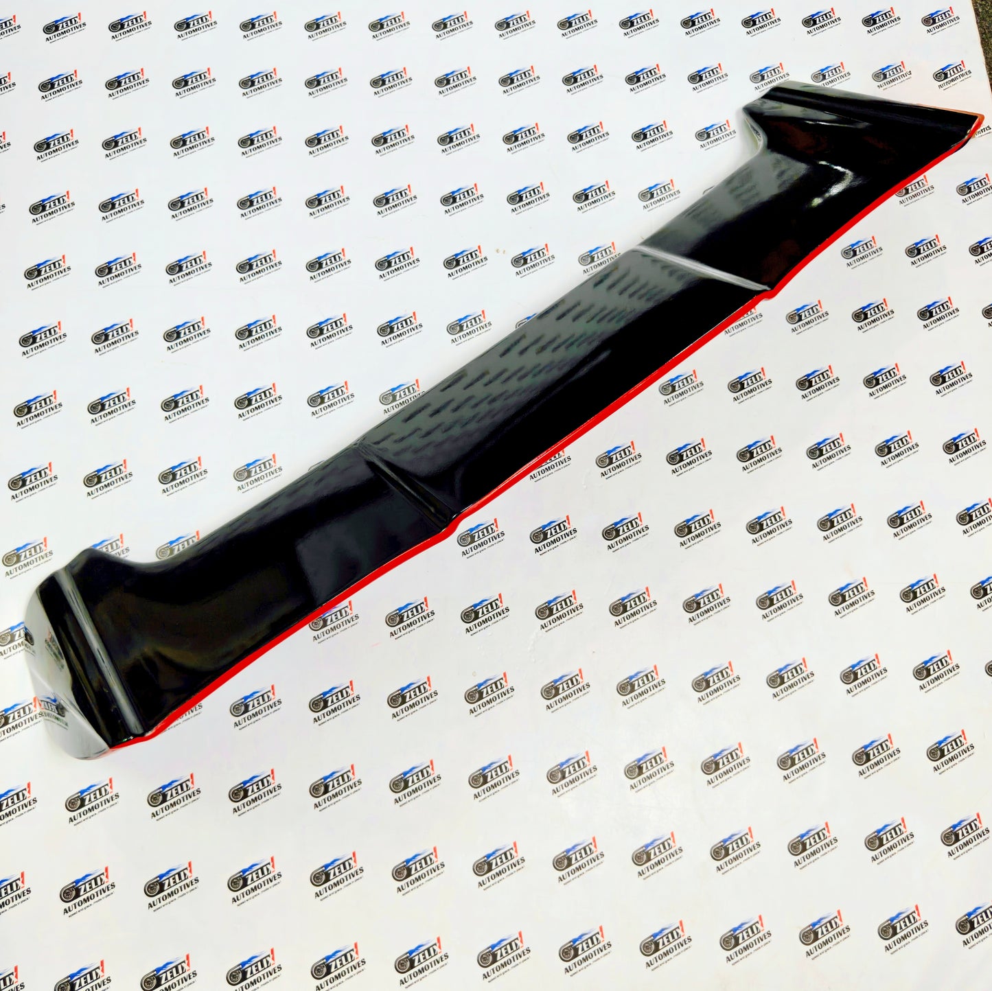 VW Polo Batman-Style Spoiler | Red Accent Line