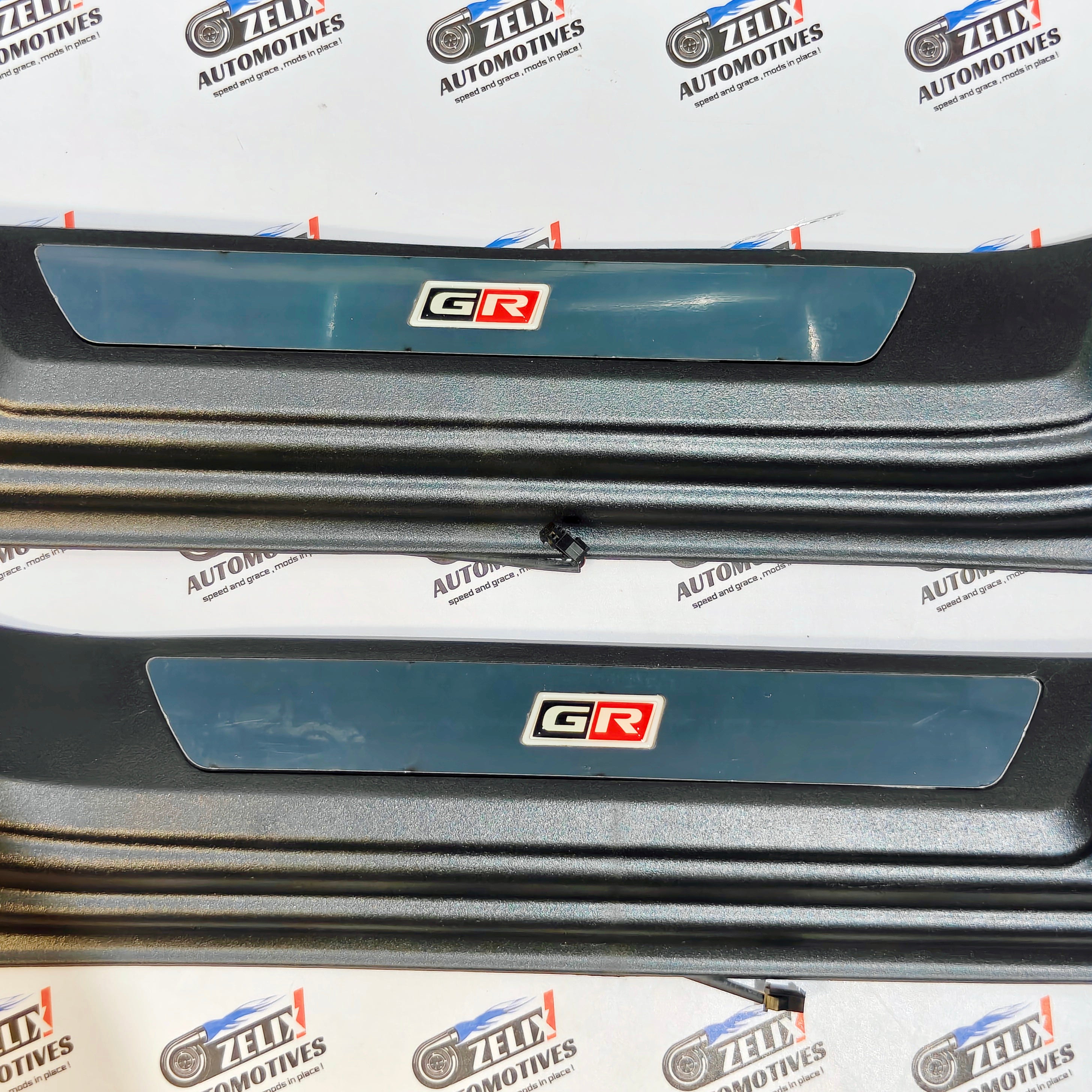 GR Sports LED Door Step Sill Plates Guards | Compatible with