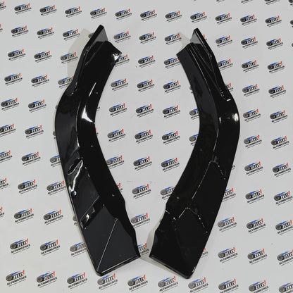 Hyundai Verna  Front Splitter  3-Piece Kit - (2023 Onwards) Gloss Black Finish