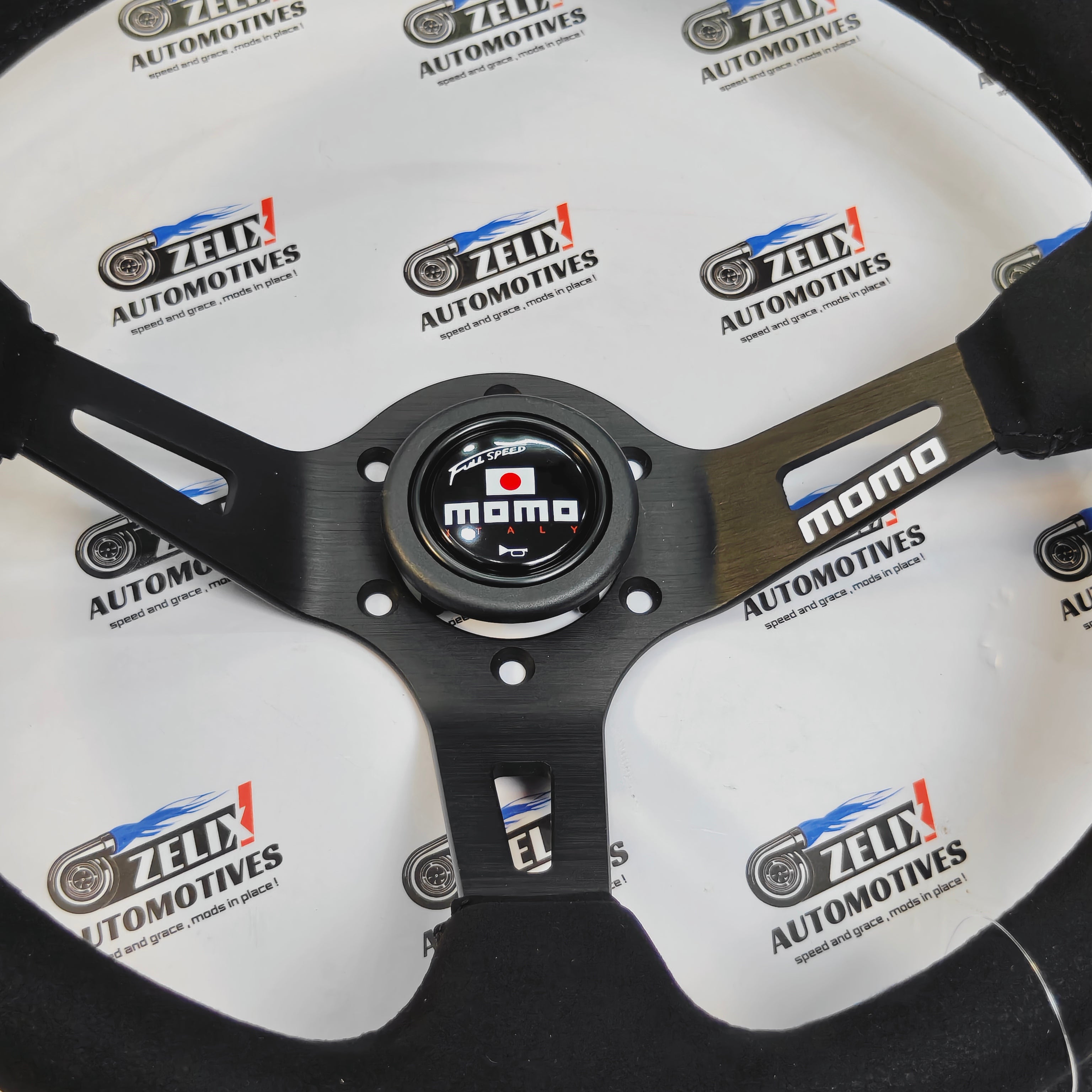 MOMO x JDM Steering Wheel | Antarctica Finish – Zelix Automotives