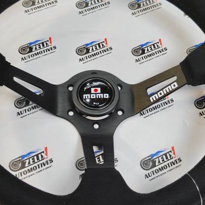 MOMO x JDM Steering Wheel | Antarctica Finish