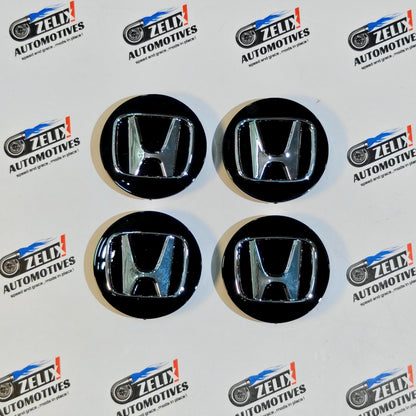 Honda Wheel Center Caps Set of 4 | Outer Diameter 68 & 69 mm