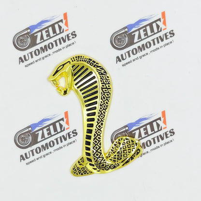 Shelby Cobra Car Stickers | Metallic Finish