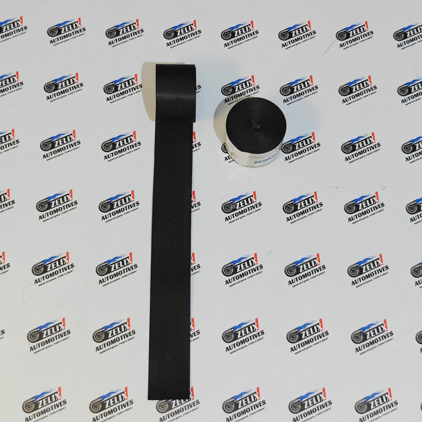 Universal Plain Seat Belts (Pair) | Enhances interior styling