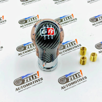 GR-Sports Alcantara Gear Knob | Compatible For Toyota Cars