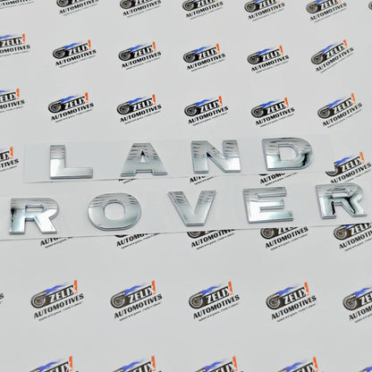 Land Rover Rear Lettering Emblems
