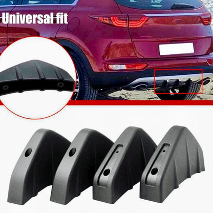 Rear Bumper Diffuser Fins Set of 4 | Universal Fit
