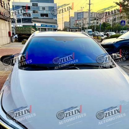Chameleon Windshield Tint Film (1.5-Meter) | Green,Blue,Pink