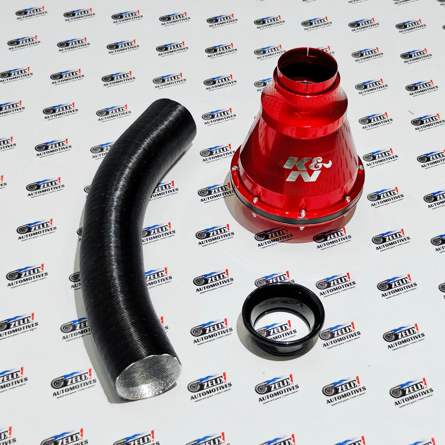 K&N style Apollo Closed Intake System | Aftermarket Performance Air Filter