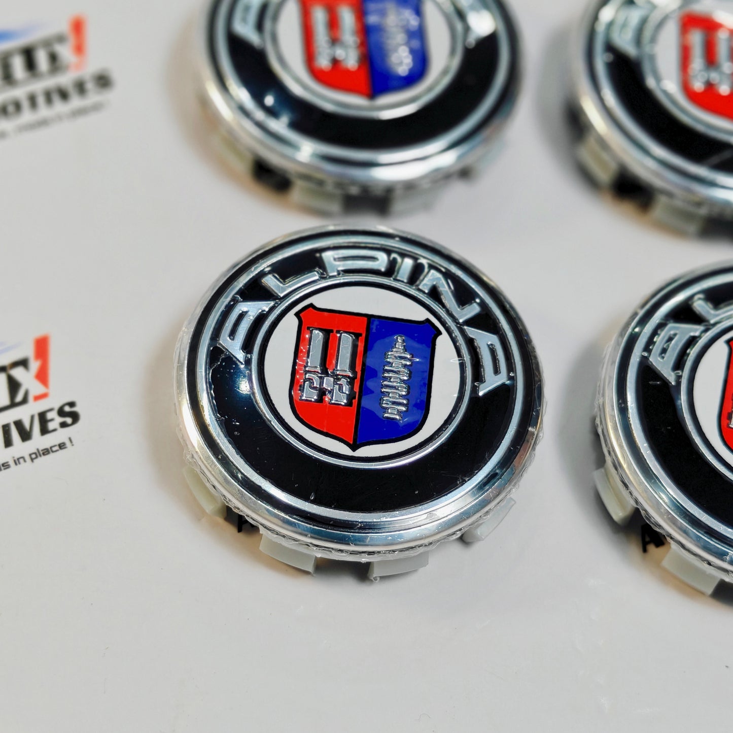 Alpina-Design Wheel Caps for BMW | Outer Diameter 69-mm