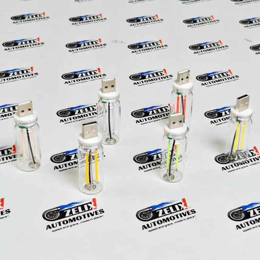 USB LED Car Bulb with Touch Switch Multi-Color
