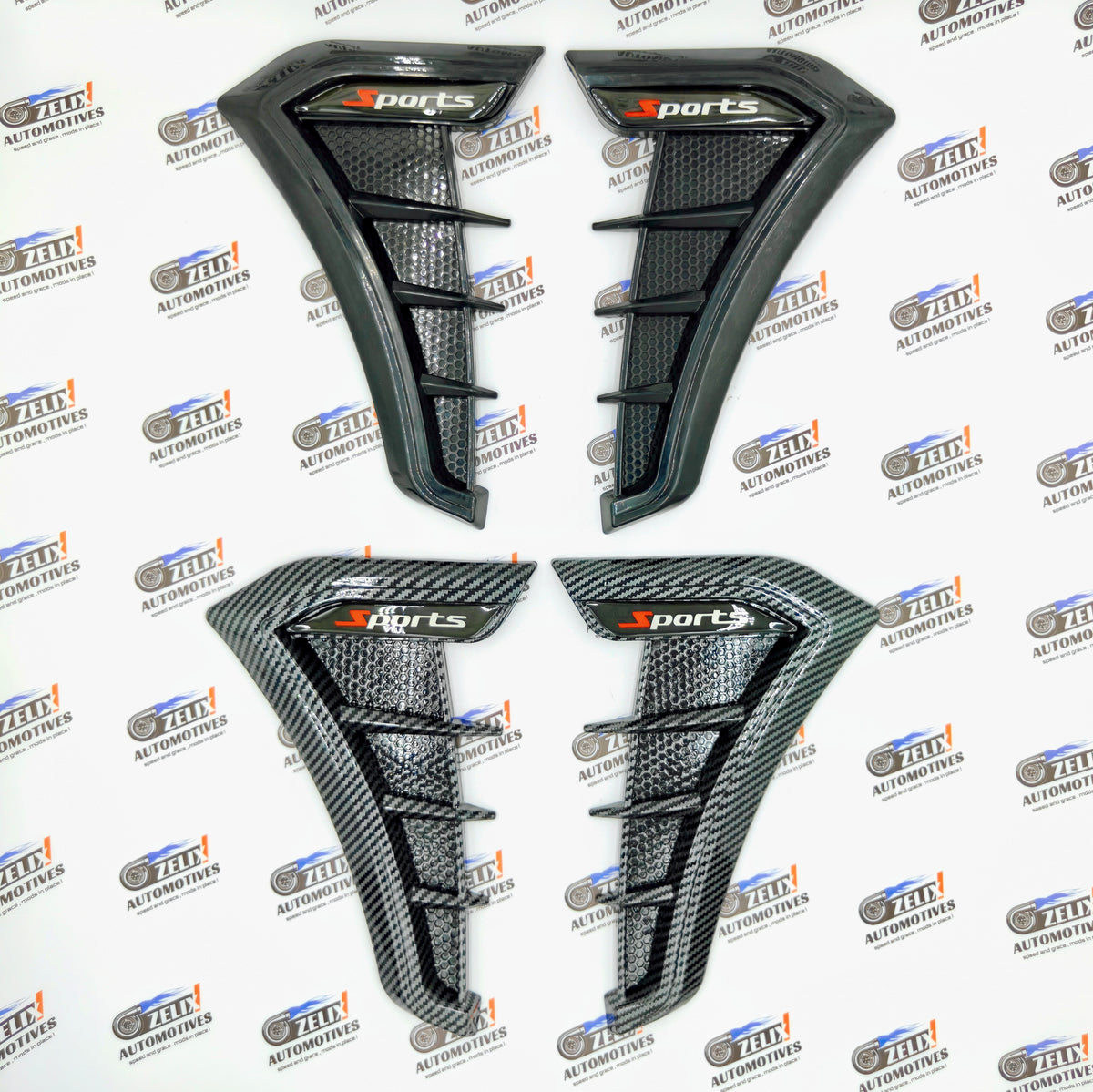 Universal Sports Air Vent (Pair) | Side Fender Styling