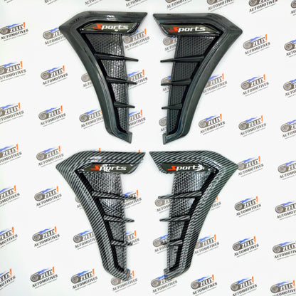 Universal Sports Air Vent (Pair) | Side Fender Styling