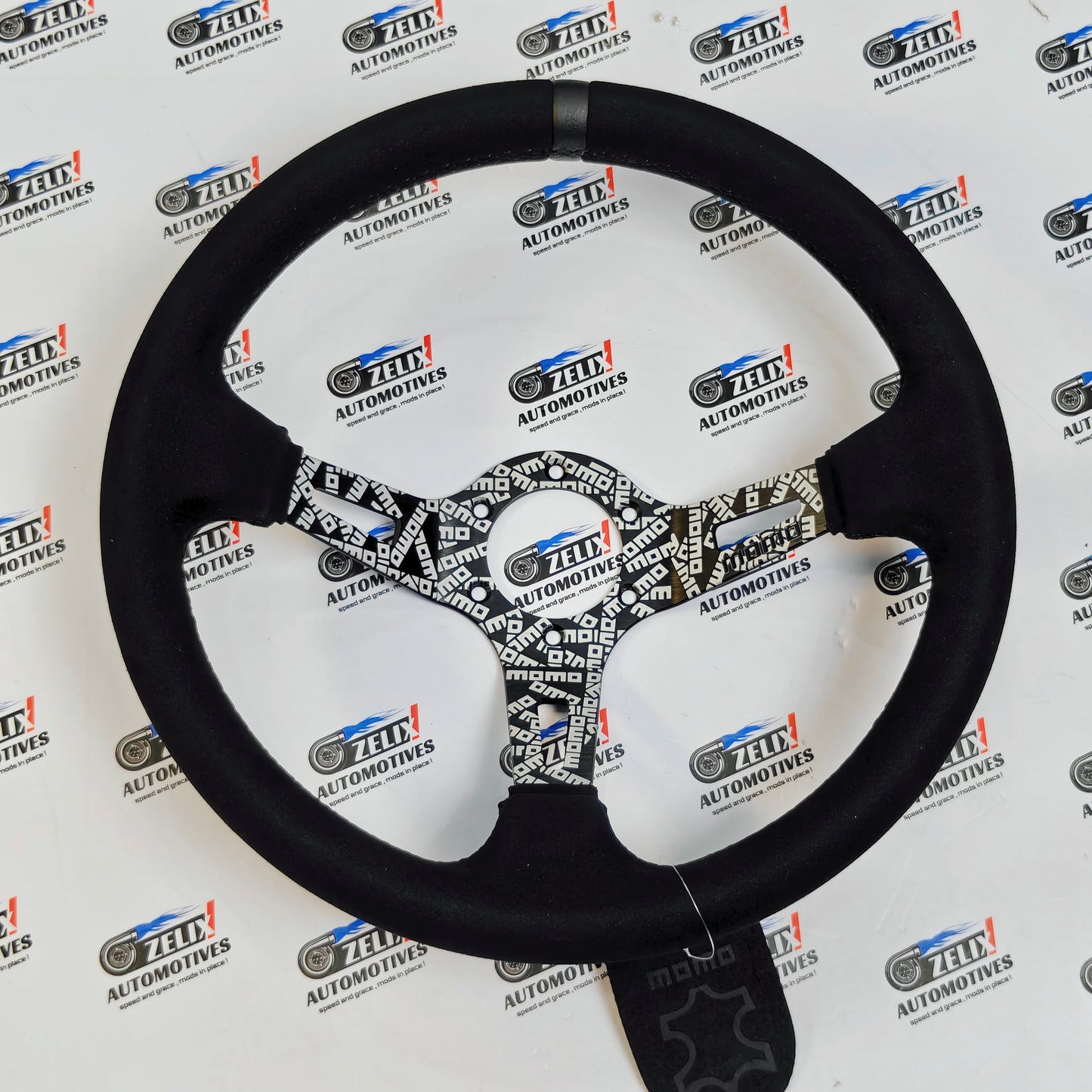MOMO Prime Series Steering Wheel | Deep Dish & Flat Design