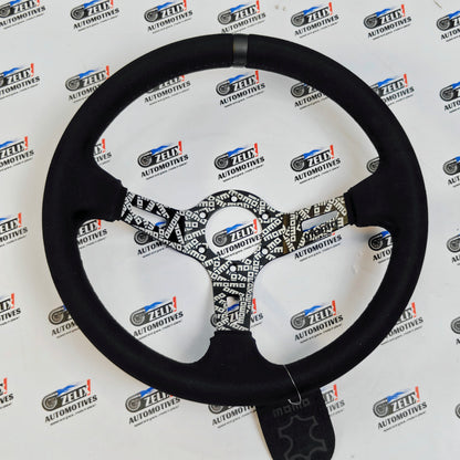 MOMO Prime Series Steering Wheel | Deep Dish & Flat Design