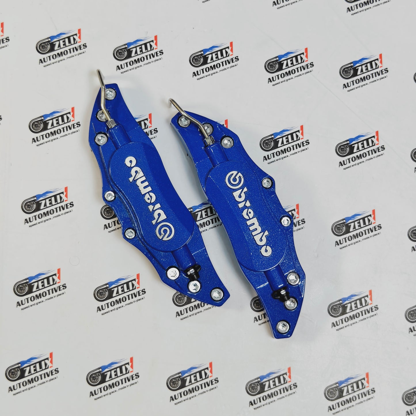Brembo Brake Caliper Covers Set of 2 | Aluminum Finish