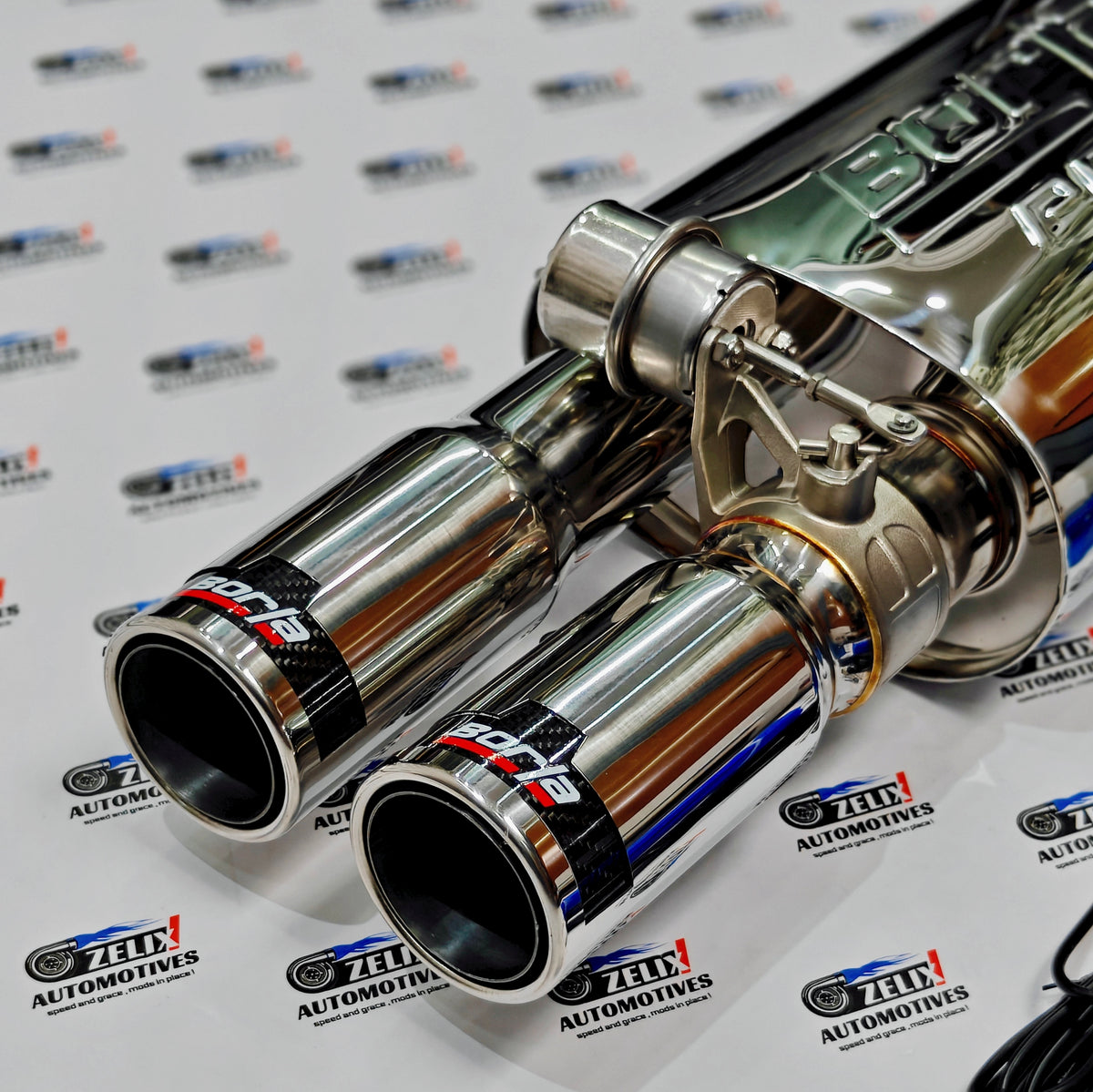 Borla Valvetronic Exhaust | Dual Tip (Carbon)