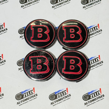 Mercedes Benz Brabus Wheel Caps | Outer Diameter 76.6-mm