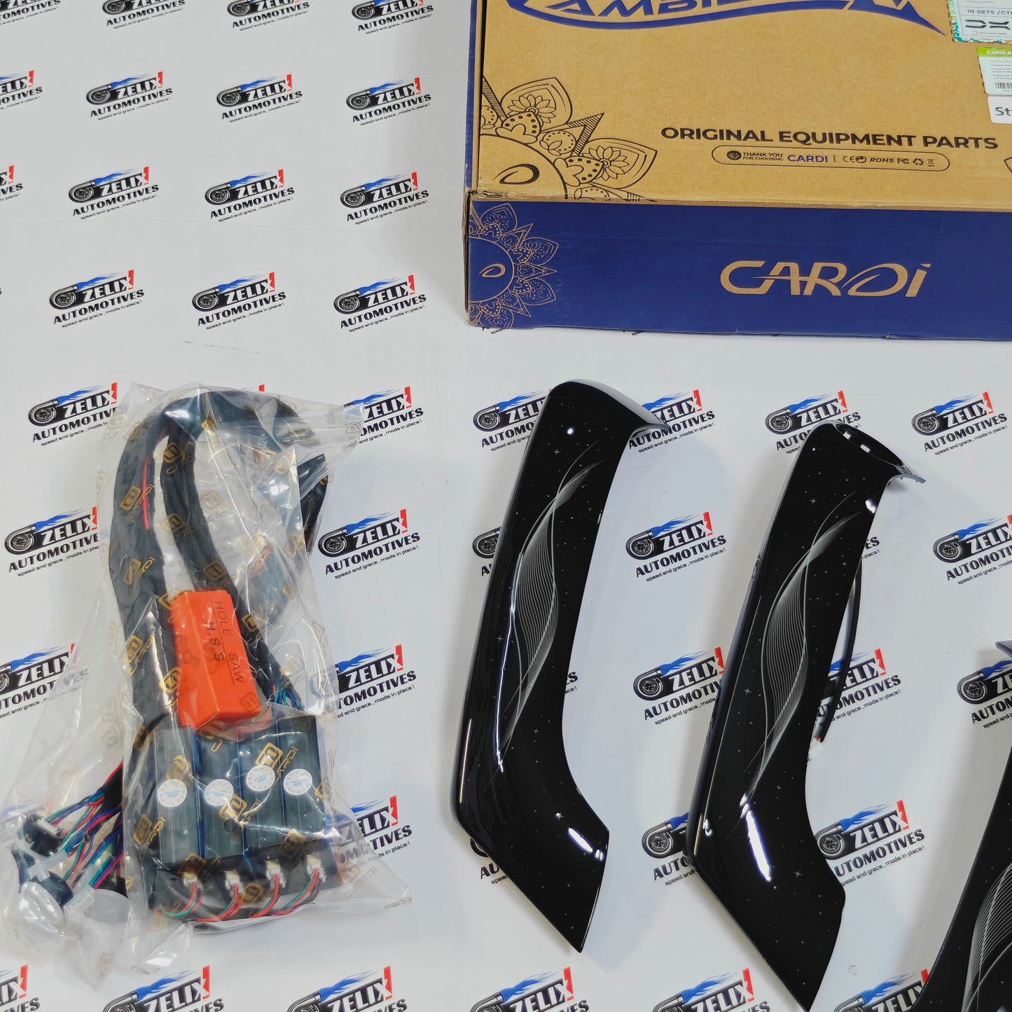 VW Polo Ambient Lighting Kit | Cardi Set of 18 | App, Touch & Voice Control