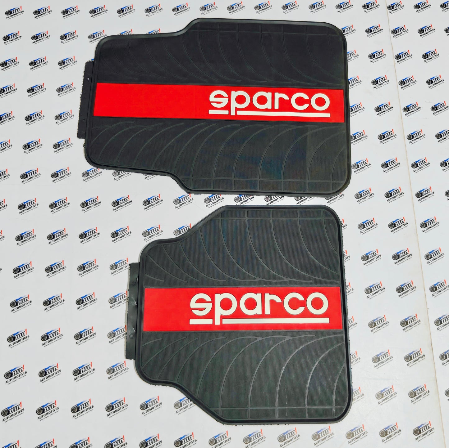 Sparco Car Mats Set of 4 | Red in Two Design Options