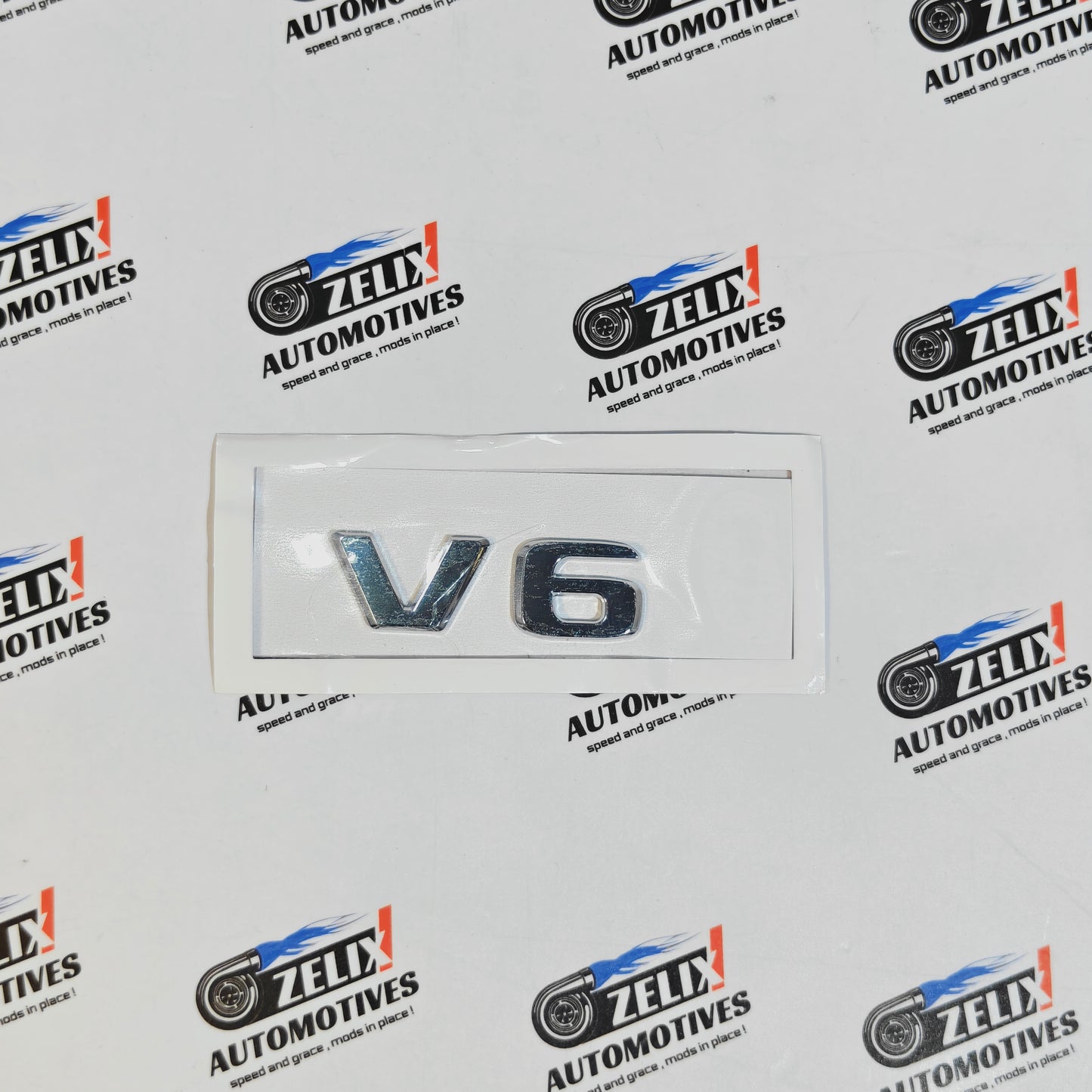 V6 & V8 Rear Emblem Stickers